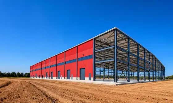 Industrial project site